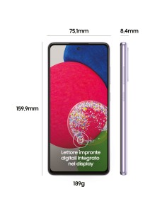 Samsung Galaxy A52s 5G Display 6.5” FHD+ Super AMOLED 128GB Awesome Violet 2