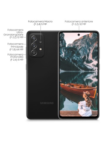 Samsung Galaxy A52s 5G Display 6.5” FHD+ Super AMOLED 128GB Awesome Black