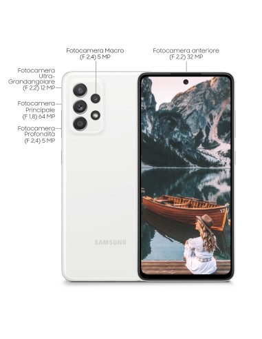 Samsung Galaxy A52s 5G Display 6.5” FHD+ Super AMOLED 128GB Awesome White