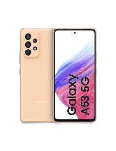 Samsung Galaxy A53 5G Display 6.5” FHD+ Super AMOLED Doppia SIM Android 12, RAM 6 GB, 128 GB, 5.000 mAh, Awesome Peach