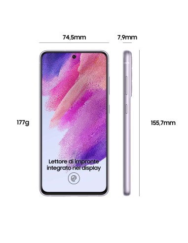 Samsung Galaxy S21 FE 5G Display 6.4" Dynamic AMOLED 2X, RAM 6 GB, 128 GB, 4.500mAh, Lavender