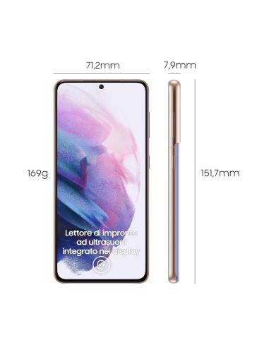 Samsung Galaxy S21 5G 128 GB Display 6.2" Dynamic AMOLED 2X Phantom Violet