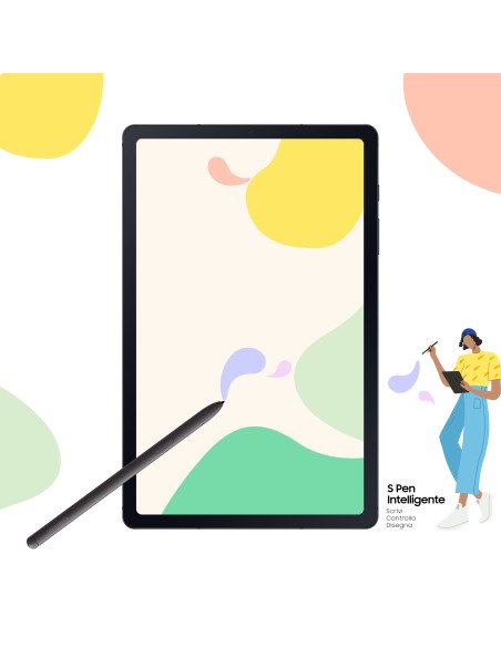 Samsung Galaxy Tab S6 Lite , Grey, 10.4, Wi-Fi 5 (802.11ac) LTE, 64GB