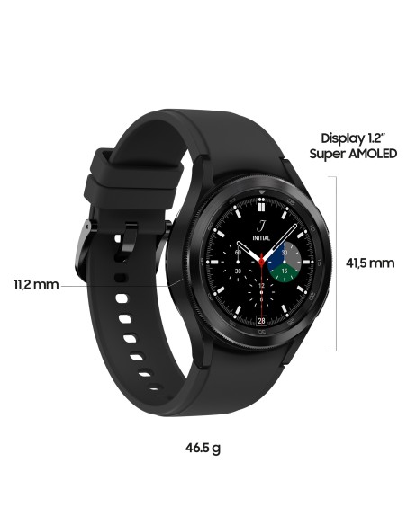 Samsung Galaxy Watch4 Classic Smartwatch Ghiera Interattiva Acciaio Inossidabile 42mm Memoria 16GB Black