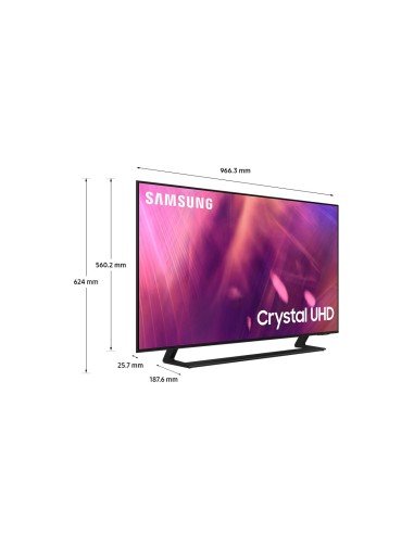 Samsung Series 9 TV Crystal UHD 4K 43” UE43AU9070 Smart TV Wi-Fi Black 2021