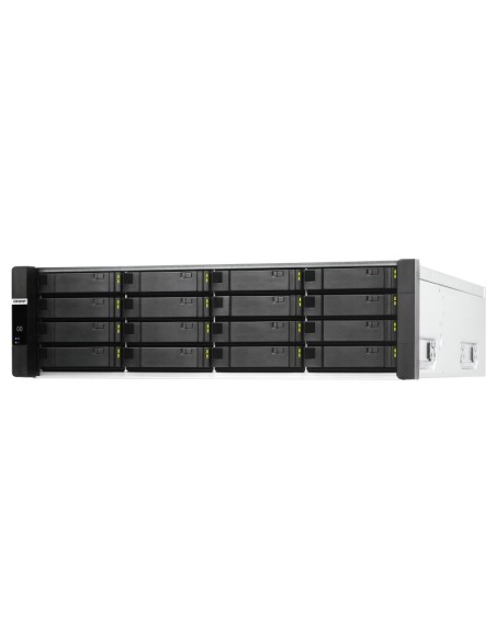 QNAP ES1686dc NAS Armadio (3U) Collegamento ethernet LAN Nero, Grigio D-2123IT