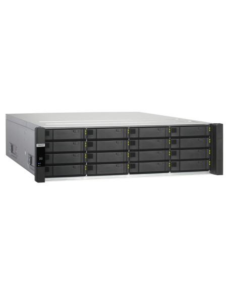 QNAP ES1686dc NAS Armadio (3U) Collegamento ethernet LAN Nero, Grigio D-2123IT