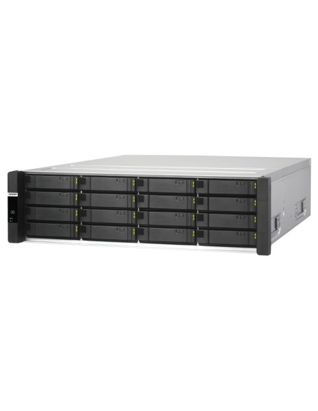 QNAP ES1686dc NAS Armadio (3U) Collegamento ethernet LAN Nero, Grigio D-2123IT