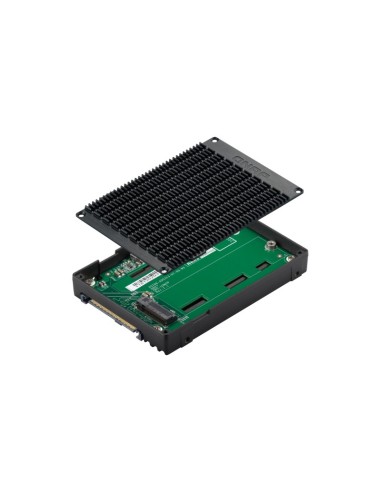 QNAP QDA-UMP contenitore di unità di archiviazione Box esterno SSD Nero U.2