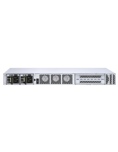 QNAP QUCPE-7010-D2123IT-8G server NAS e di archiviazione Rack (1U) Collegamento ethernet LAN Nero, Argento D-2123IT
