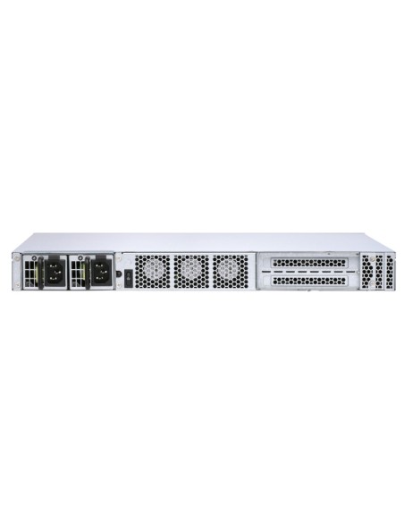 QNAP QUCPE-7010-D2166NT-64G server NAS e di archiviazione Rack (1U) Collegamento ethernet LAN Nero, Argento