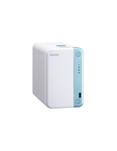 QNAP TS-251D NAS Tower Collegamento ethernet LAN Bianco J4005