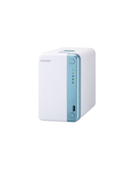 QNAP TS-251D NAS Tower Collegamento ethernet LAN Bianco J4005