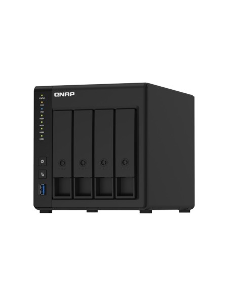 QNAP TS-451D2 NAS Tower Collegamento ethernet LAN Nero J4025