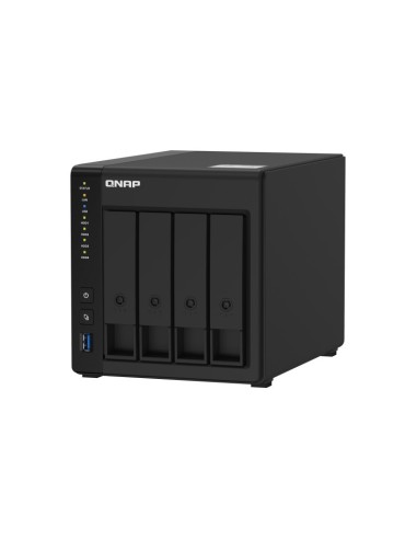 QNAP TS-451D2 NAS Tower Collegamento ethernet LAN Nero J4025