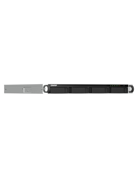 QNAP TS-464U-RP NAS Rack (1U) Collegamento ethernet LAN Nero