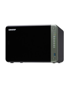 QNAP TS-653D NAS Tower Collegamento ethernet LAN Nero J4125