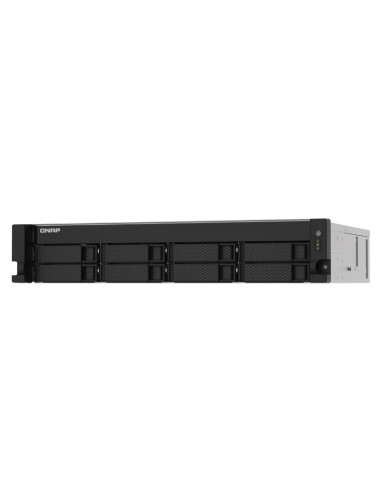 QNAP TS-873AU-RP NAS Armadio (2U) Collegamento ethernet LAN Nero, Grigio V1500B