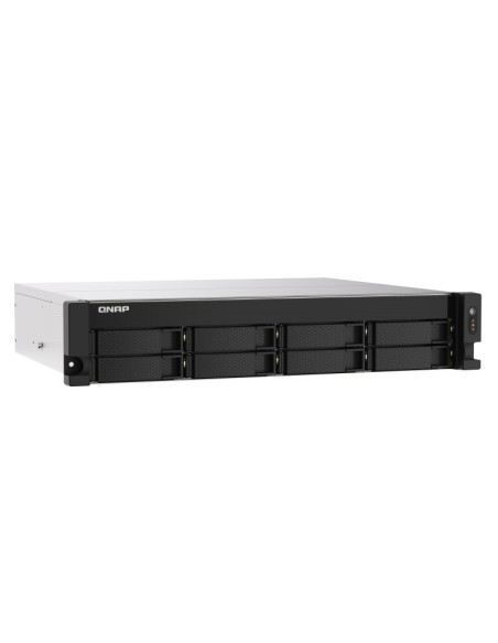 QNAP TS-873AU-RP NAS Armadio (2U) Collegamento ethernet LAN Nero, Grigio V1500B