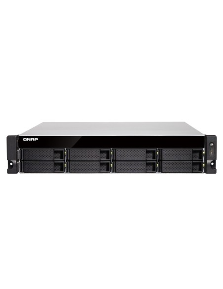 QNAP TS-883XU NAS Armadio (2U) Collegamento ethernet LAN Nero E-2124