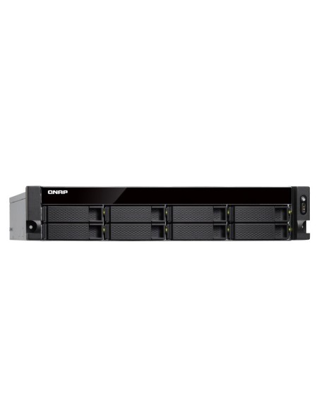 QNAP TS-883XU NAS Armadio (2U) Collegamento ethernet LAN Nero E-2124