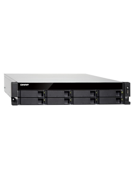 QNAP TS-883XU NAS Armadio (2U) Collegamento ethernet LAN Nero E-2124