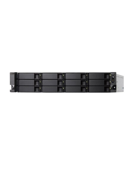 QNAP TS-h1283XU-RP NAS Armadio (2U) Collegamento ethernet LAN Nero, Grigio E-2236
