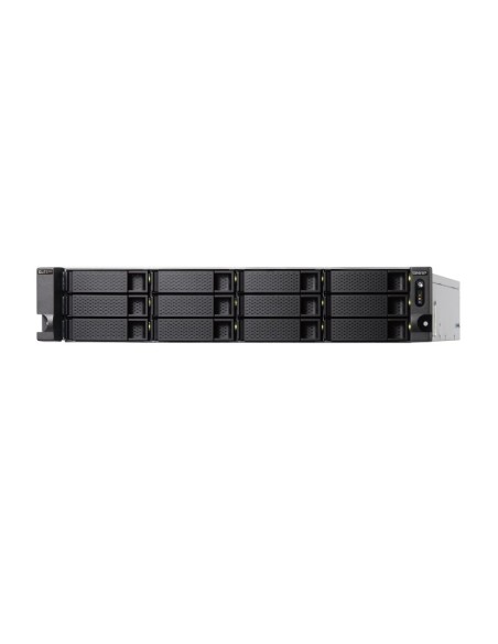 QNAP TS-h1283XU-RP NAS Armadio (2U) Collegamento ethernet LAN Nero E-2136