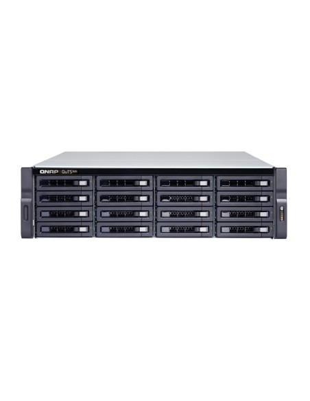QNAP TS-h1683XU-RP NAS Armadio (3U) Collegamento ethernet LAN Nero E-2236