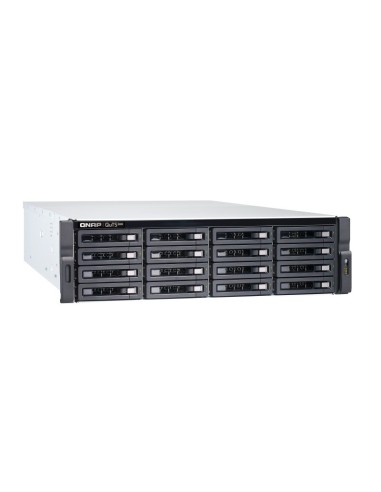 QNAP TS-h1683XU-RP NAS Armadio (3U) Collegamento ethernet LAN Nero E-2236