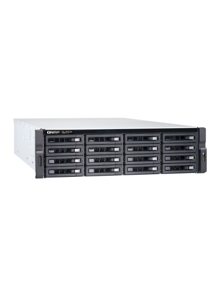 QNAP TS-h1683XU-RP NAS Armadio (3U) Collegamento ethernet LAN Nero E-2236