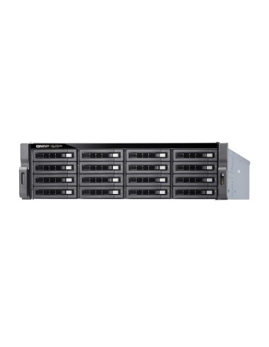 QNAP TS-h1683XU-RP NAS Armadio (3U) Collegamento ethernet LAN Nero E-2236