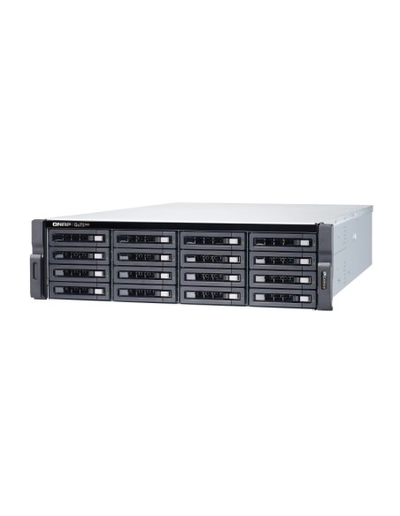 QNAP TS-h1683XU-RP NAS Armadio (3U) Collegamento ethernet LAN Nero E-2236
