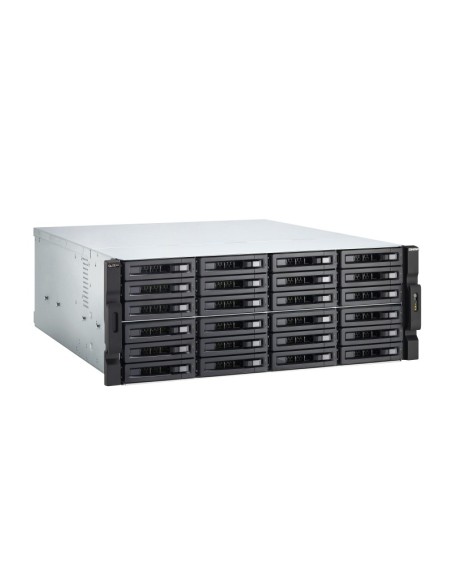 QNAP TS-h2483XU-RP NAS Armadio (4U) Collegamento ethernet LAN Nero E-2236