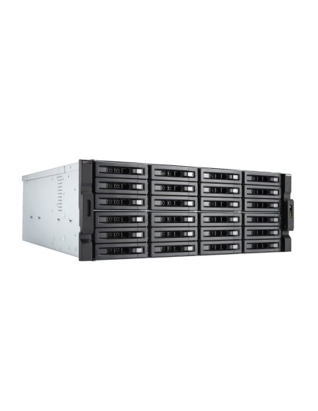 QNAP TS-h2483XU-RP NAS Armadio (4U) Collegamento ethernet LAN Nero E-2236