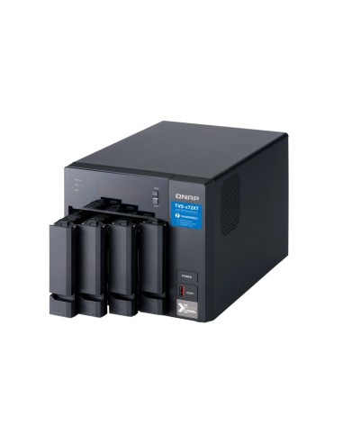 QNAP TVS-472XT NAS Tower Collegamento ethernet LAN Nero