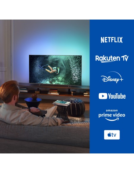 Philips 7900 series 43PUS7906 12 TV 109,2 cm (43") 4K Ultra HD Smart TV Wi-Fi Grigio