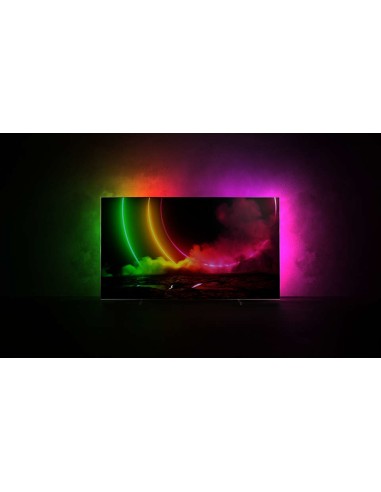 Philips 48OLED806 12 TV 121,9 cm (48") 4K Ultra HD Smart TV Wi-Fi Metallico