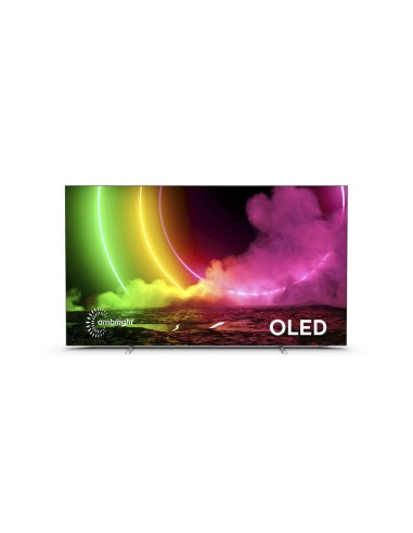 Philips 48OLED806 12 TV 121,9 cm (48") 4K Ultra HD Smart TV Wi-Fi Metallico