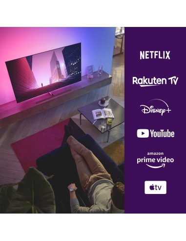 Philips 55OLED856 12 TV 139,7 cm (55") 4K Ultra HD Smart TV Wi-Fi Grigio