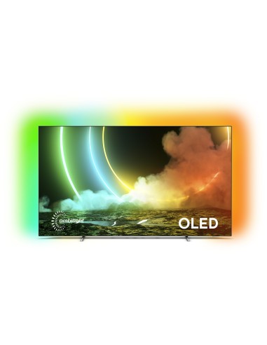 Philips 65OLED706 12 TV 165,1 cm (65") 4K Ultra HD Smart TV Wi-Fi Argento