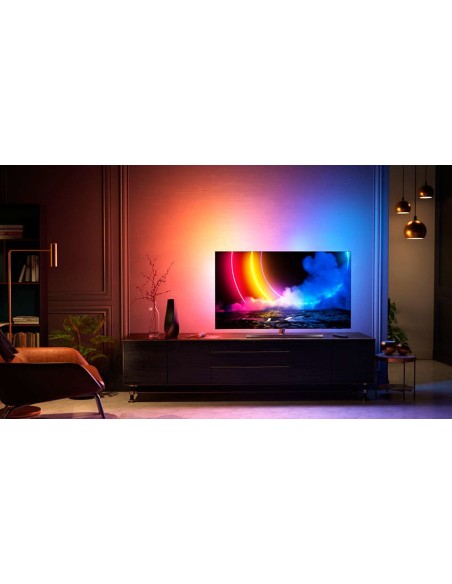 Philips 65OLED856 12 TV 165,1 cm (65") 4K Ultra HD Smart TV Wi-Fi Grigio