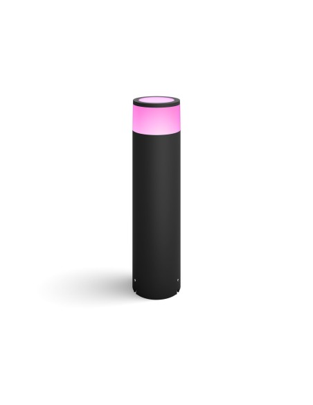 Philips Hue White and Color ambiance Calla Palo Smart Basso Esterno Nero in Alluminio Estensione (alimentatore non incluso)