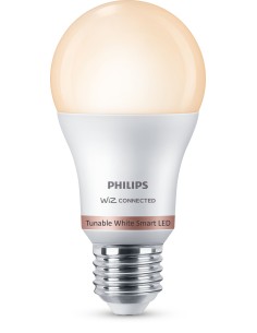 Philips LED Lampadina Smart Dimmerabile Luce Bianca da Calda a Fredda Attacco E27 60W Goccia