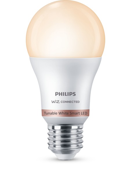 Philips LED Lampadina Smart Dimmerabile Luce Bianca da Calda a Fredda Attacco E27 60W Goccia