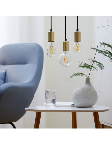 WiZ Lampadina Smart Filament Dimmerabile Luce Bianca da Calda a Fredda Attacco E27 60W Edison