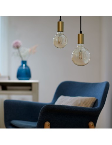 WiZ Lampadina Smart Filament Dimmerabile Luce Bianca da Calda a Fredda Attacco E27 60W Globo