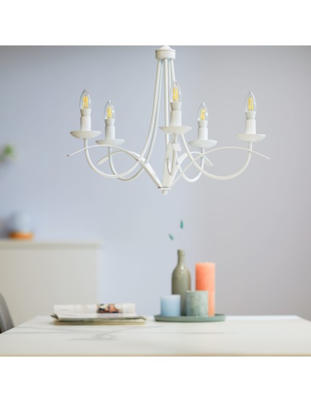 WiZ Lampadina Smart Filament Dimmerabile Luce Bianca da Calda a Fredda Attacco E14 40W Candela