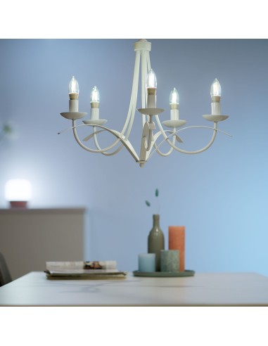 WiZ Lampadina Smart Filament Ambrata Dimmerabile Luce Bianca da Calda a Fredda Attacco E14 25W Candela