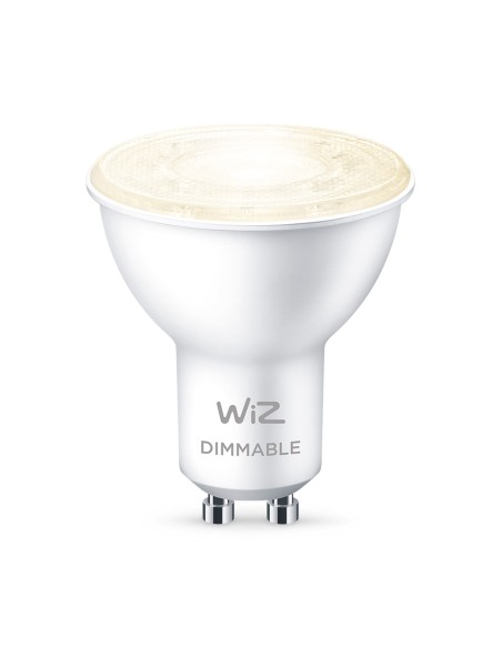 WiZ Lampadina Smart Dimmerabile Luce Bianca Calda AttaccoGU10 50W